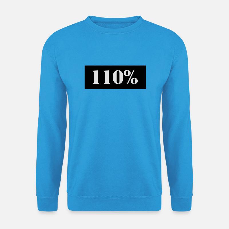 110 - Unisex Pullover - Meeresblau