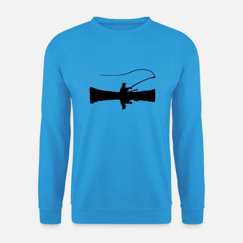 Fischer Angler - Unisex Pullover - Meeresblau