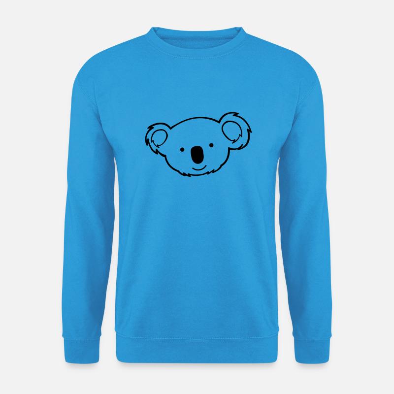 suesser_koala_01 - Unisex Pullover - Meeresblau