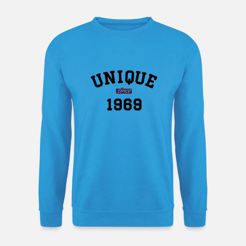 Unique Since 1969 - Unisex Pullover - Meeresblau