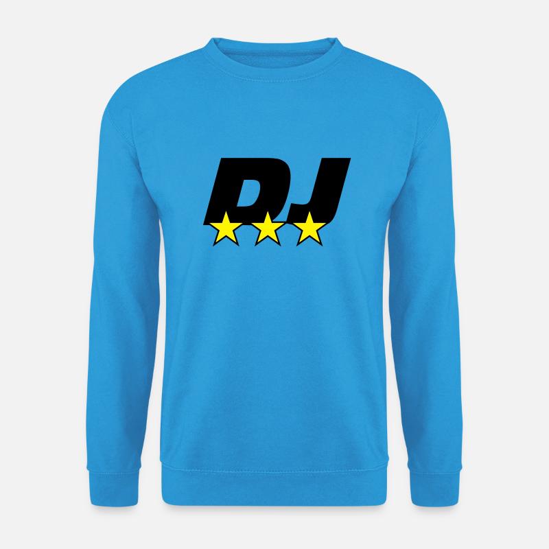 DJ ! - Unisex Pullover - Meeresblau