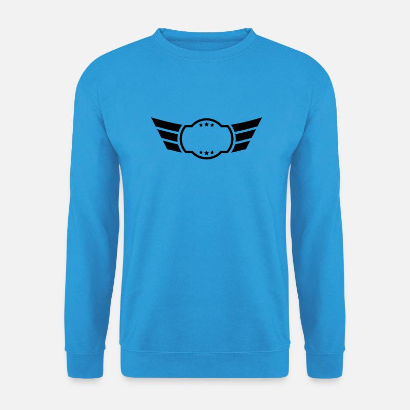 Wings Logo - Unisex Pullover - Meeresblau