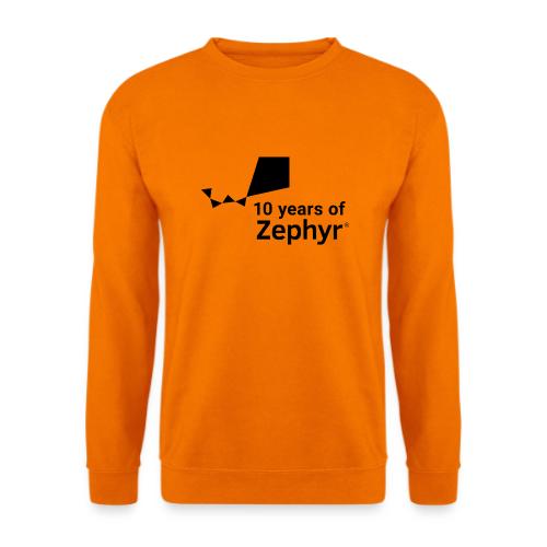 Zephyr 10th Anniversary Stacked Black - Unisex Pullover