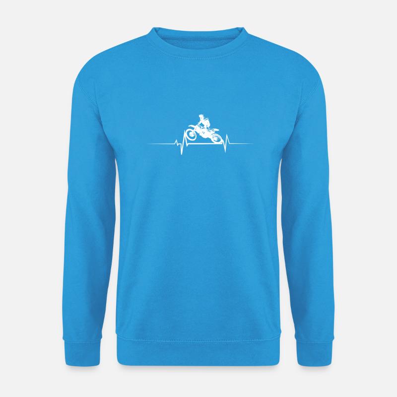MX - Was sonst: Herz - Unisex Pullover - Meeresblau
