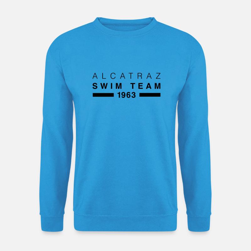 Alcatraz Swim Team - Unisex Pullover - Meeresblau