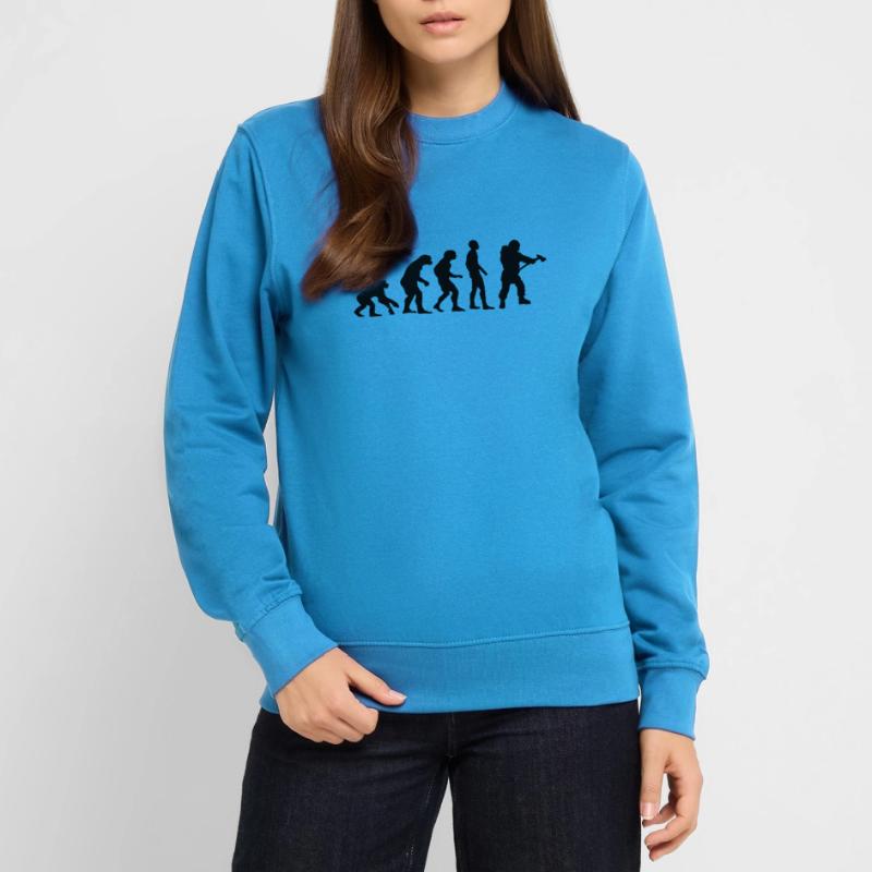 evolution pompier Sweat-shirt Unisexe