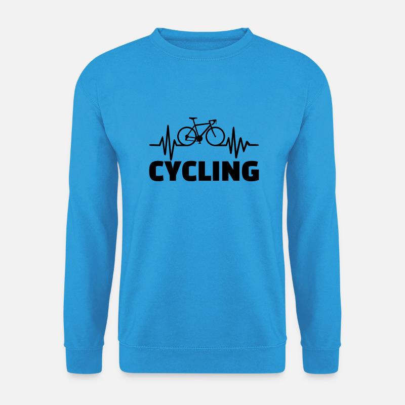 Radfahren - Unisex Pullover - Meeresblau