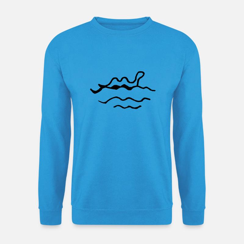 Nessie - Unisex Pullover - Meeresblau