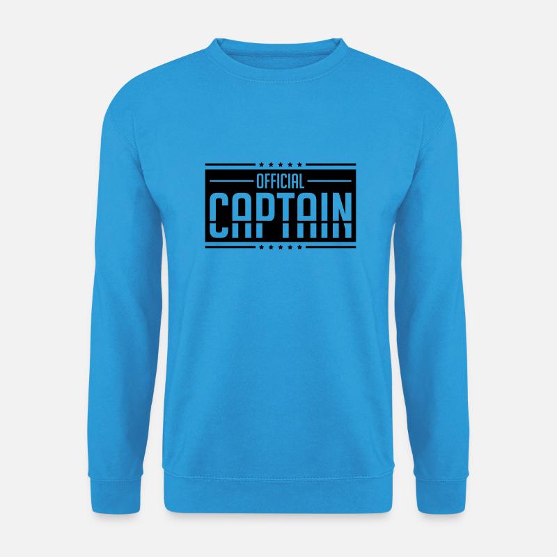 official_captain_gy1 - Unisex Pullover - Meeresblau