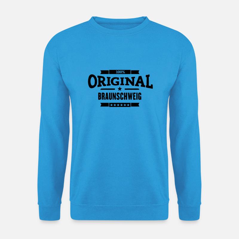 Original Braunschweig - Unisex Pullover - Meeresblau