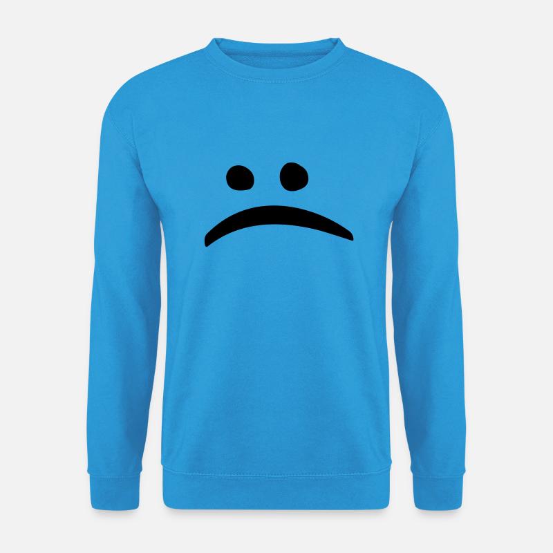 bad mood - Unisex Pullover - Meeresblau