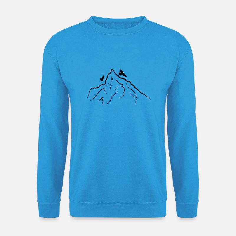 Mittenwald Viererspitze - Unisex Pullover - Meeresblau