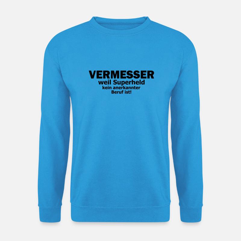 vermesser - Unisex Pullover - Meeresblau