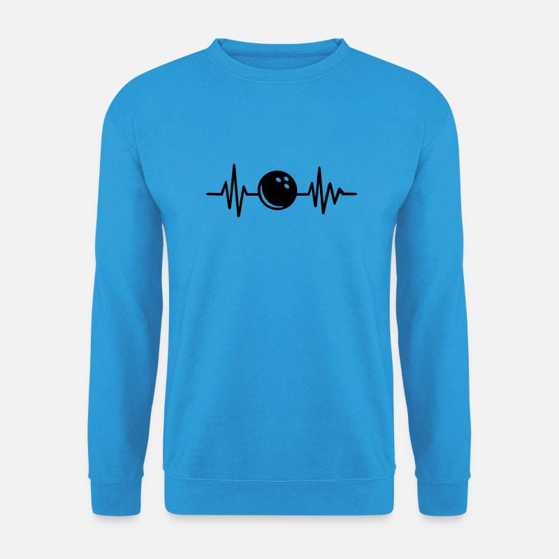 Bowling - Unisex Pullover - Meeresblau