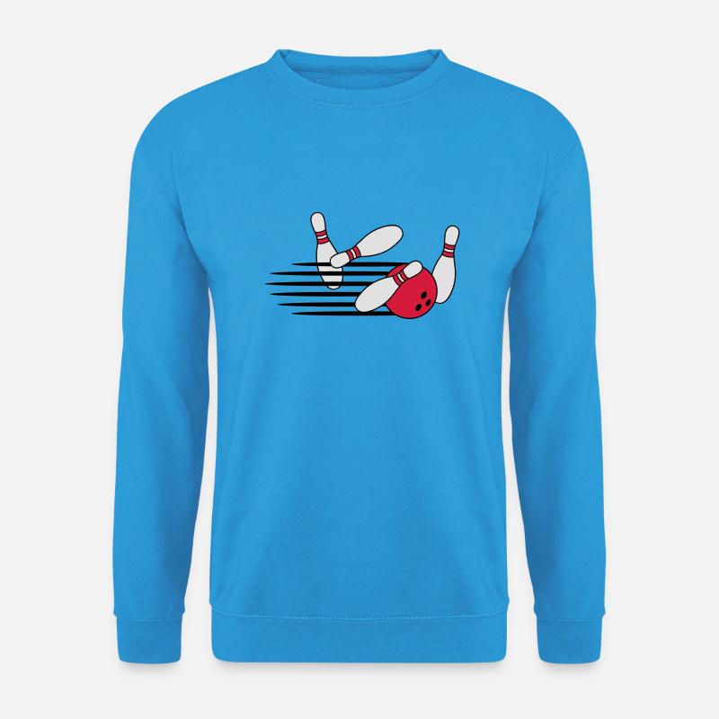 Fast Bowling Throw - Unisex Pullover - Meeresblau