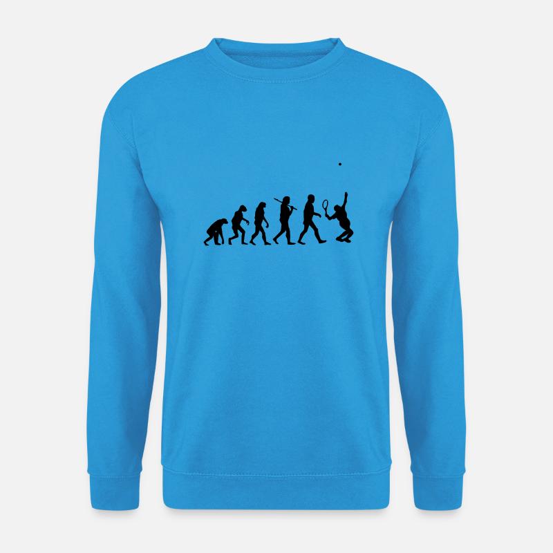 evolution Tennis - Unisex Pullover - Meeresblau