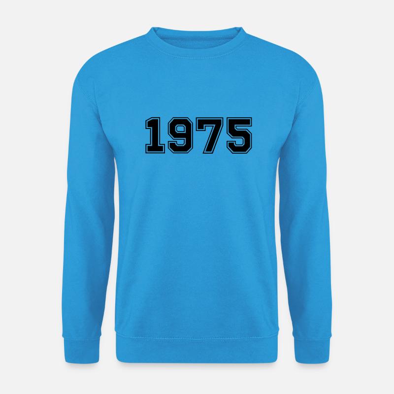 1975 - Unisex Pullover - Meeresblau