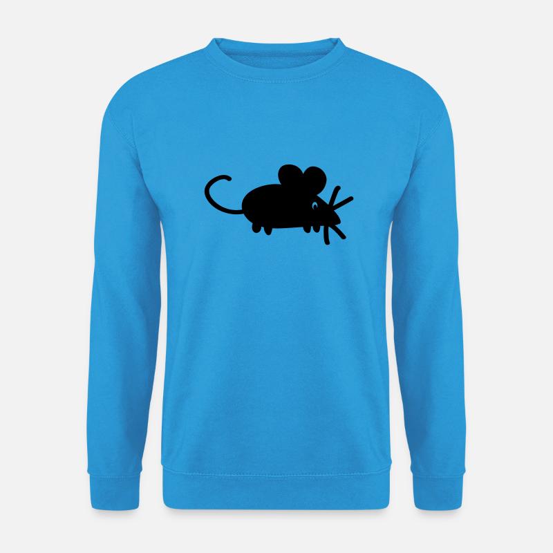 Maus - Unisex Pullover - Meeresblau