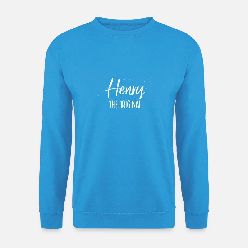 Henry - Unisex Pullover - Meeresblau