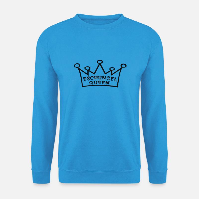 Dschungel-Queen - Unisex Pullover - Meeresblau