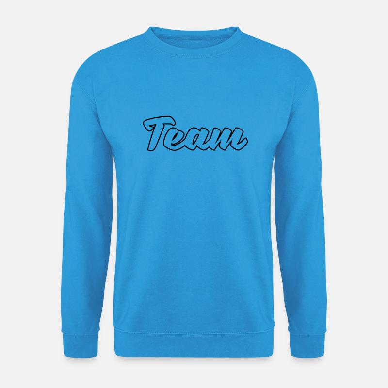 team - Unisex Pullover - Meeresblau