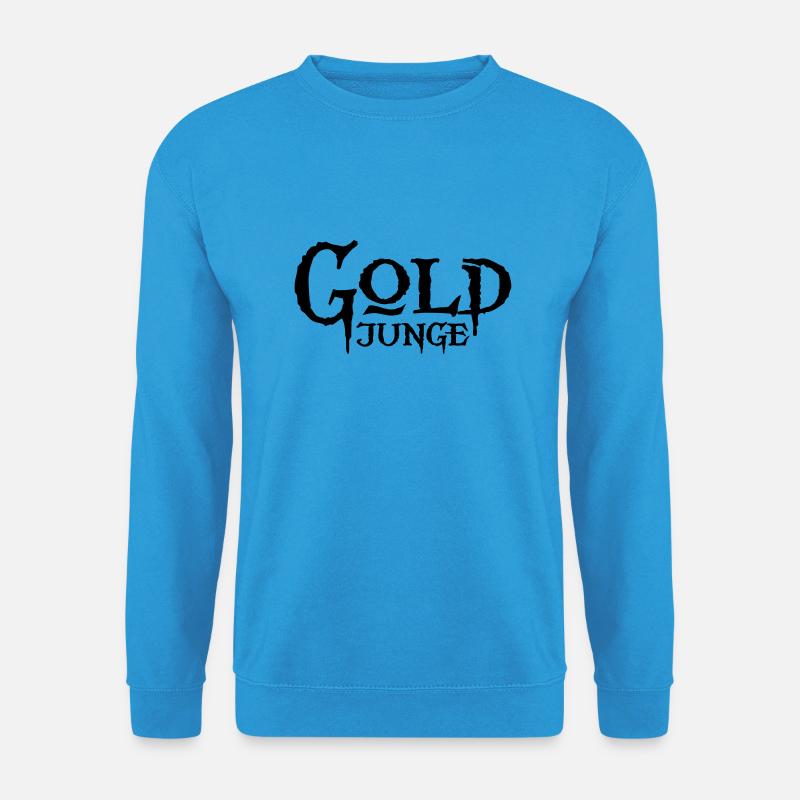 Goldjunge - Unisex Pullover - Meeresblau