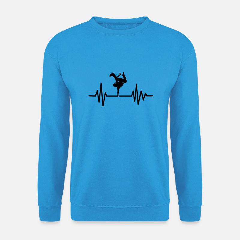 Breakdance - Unisex Pullover - Meeresblau