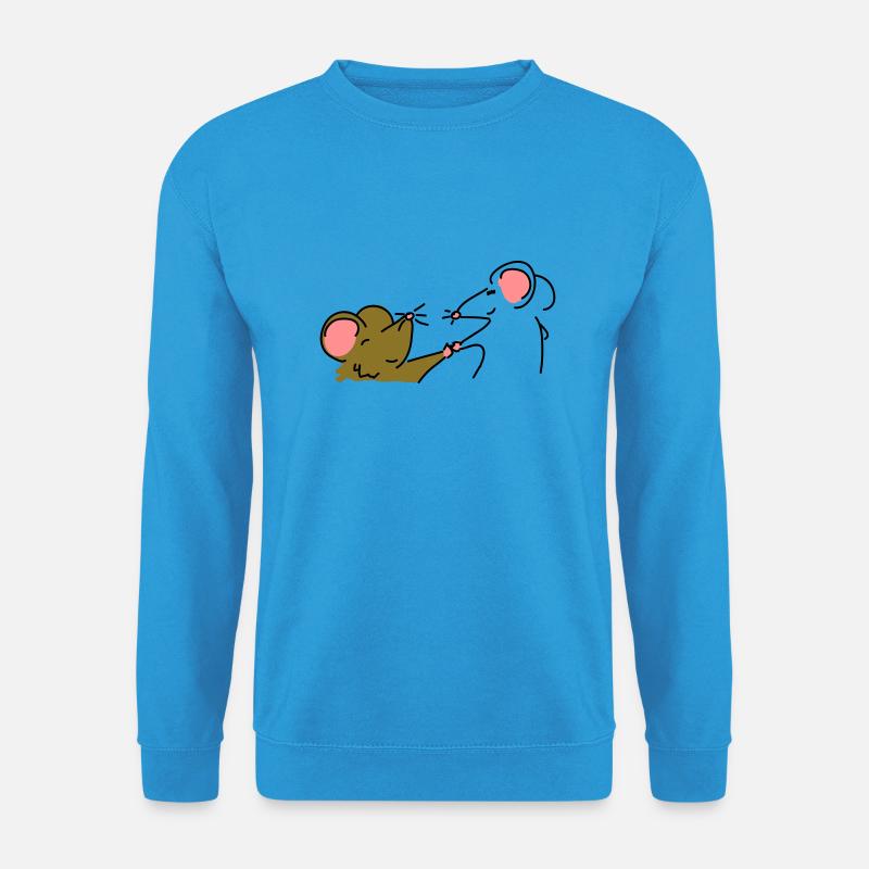 Mäusefreunde - Unisex Pullover - Meeresblau