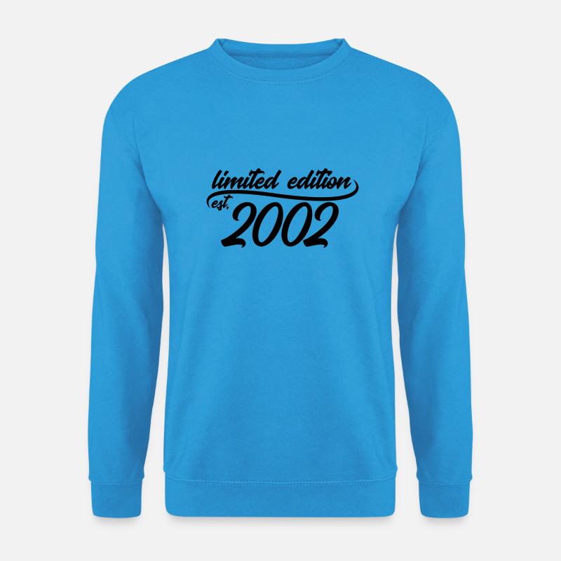 Limited Edition est 2002 - Unisex Pullover - Meeresblau
