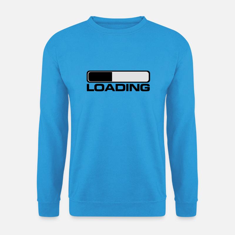 loading_f2 - Unisex Sweatshirt - sea blue