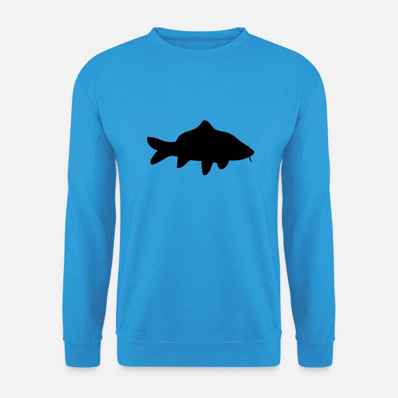 karpfen__f1 - Unisex Pullover - Meeresblau