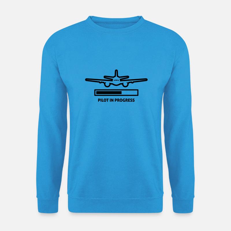 pilot - Unisex Pullover - Meeresblau