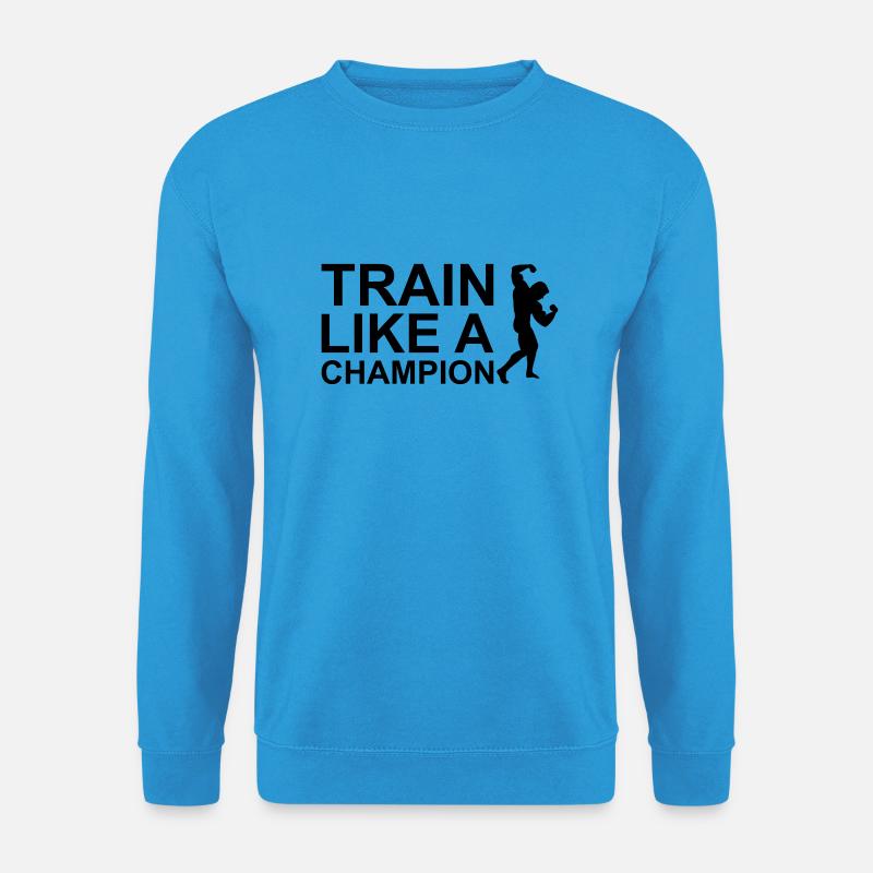 Train like a Champion 2 - Unisex Pullover - Meeresblau