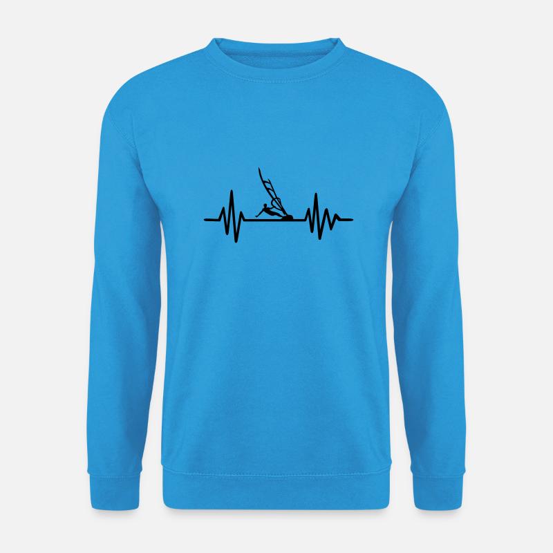 Windsurfen - Unisex Pullover - Meeresblau