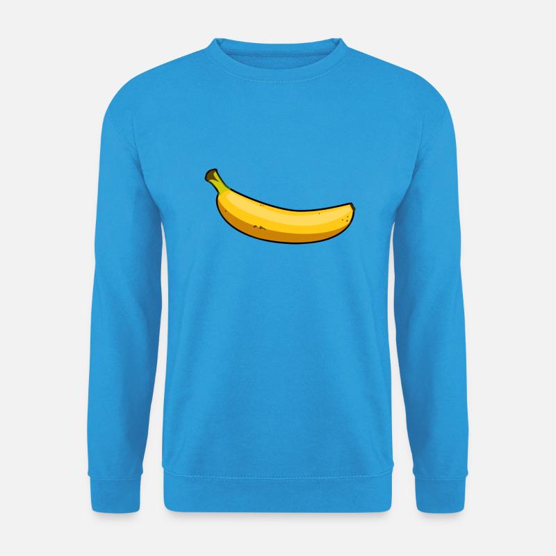Banane - Unisex Pullover - Meeresblau