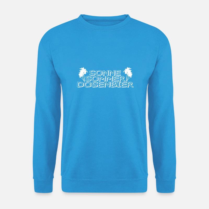 Dosenbier - Unisex Pullover - Meeresblau