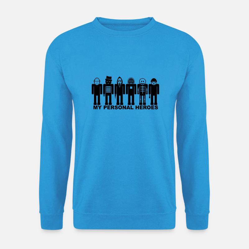 My personal heroes - Unisex Pullover - Meeresblau