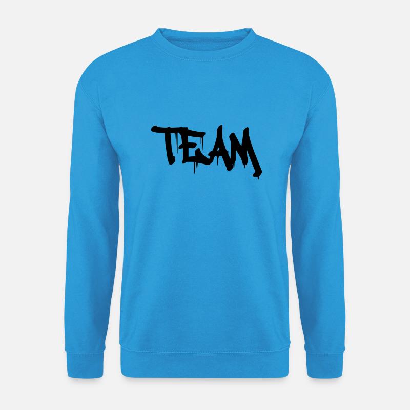 team - Unisex Pullover - Meeresblau