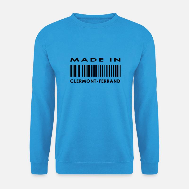 Clermont-Ferrand - Unisex Pullover - Meeresblau