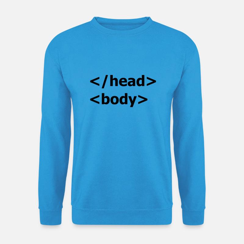 HTML Fun - Unisex Sweatshirt - sea blue