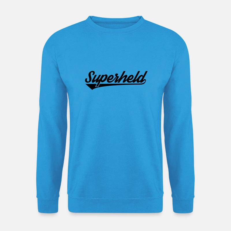 Superheld - Unisex Pullover - Meeresblau