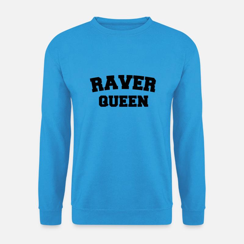 Raver Queen - Unisex Pullover - Meeresblau