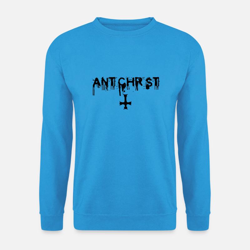 Antichrist - Lucifer - Unisex Pullover - Meeresblau