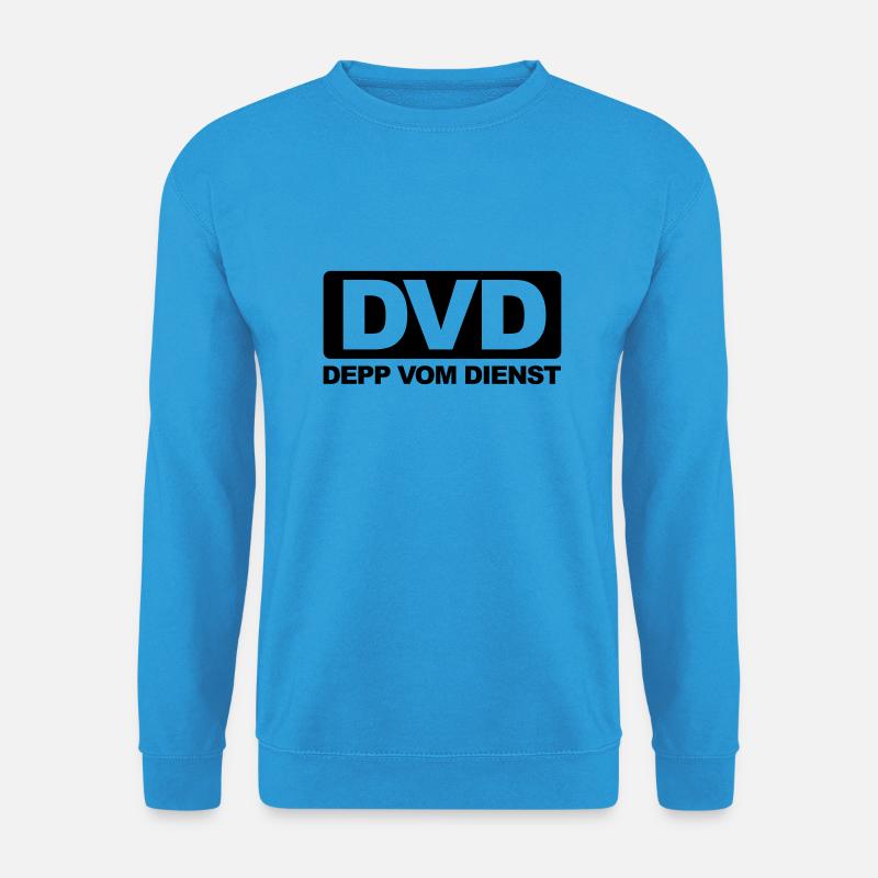 Depp vom Dienst (md) - Unisex Pullover - Meeresblau
