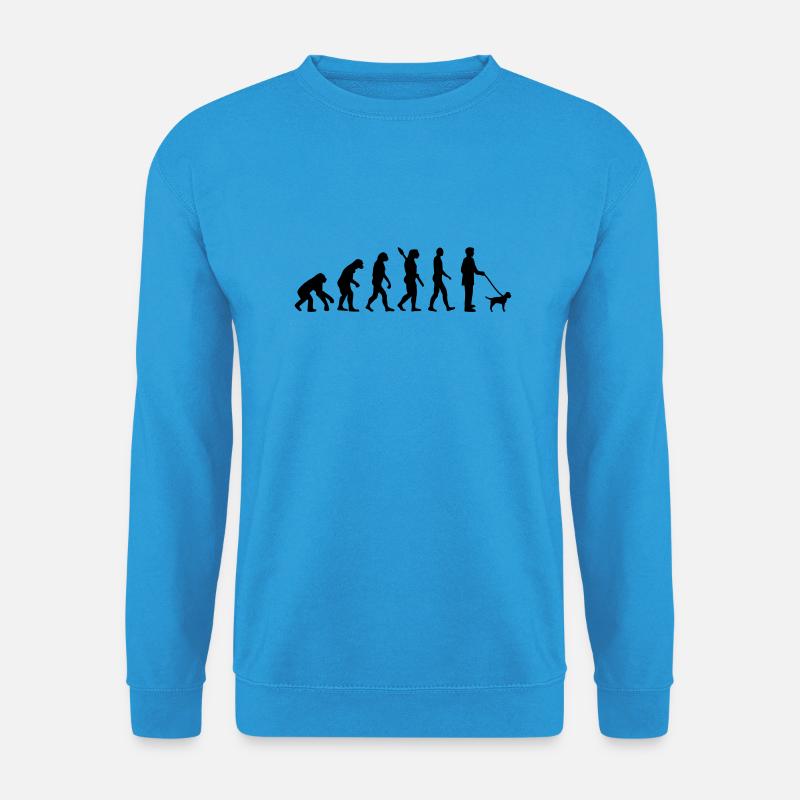 Border Terrier - Unisex Pullover - Meeresblau