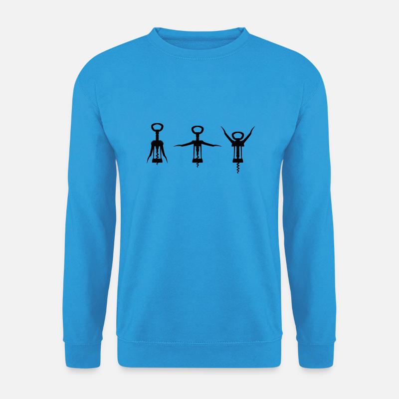 Ich bin Bodybuilder (Ohne Text) - Unisex Pullover - Meeresblau