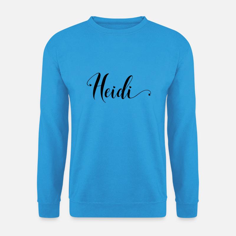 heidi - Unisex Pullover - Meeresblau