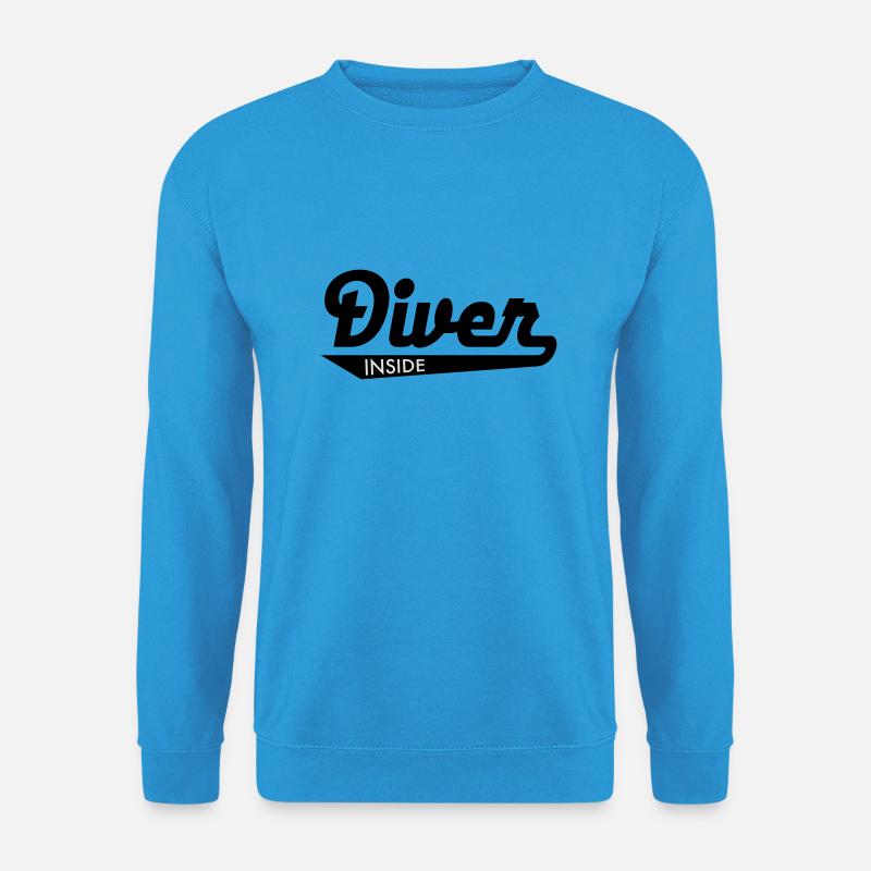 tauchen - Unisex Pullover - Meeresblau
