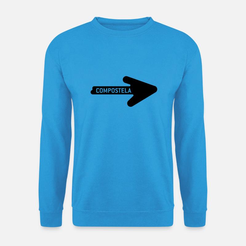Compostela - Unisex Pullover - Meeresblau