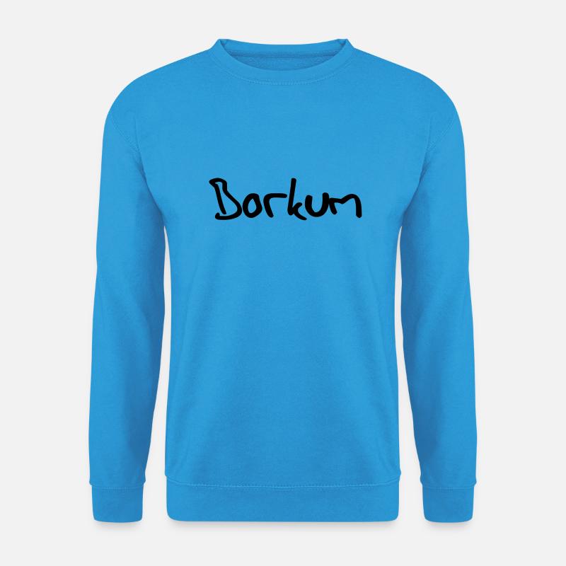 borkum - Unisex Pullover - Meeresblau